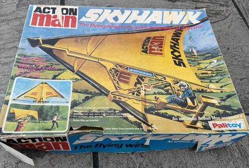 Action man skyhawk deltaplano - action,