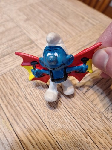 Figurina vintage puffo - figurina,