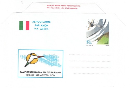 A29 aerogramma 1999 - a29, "